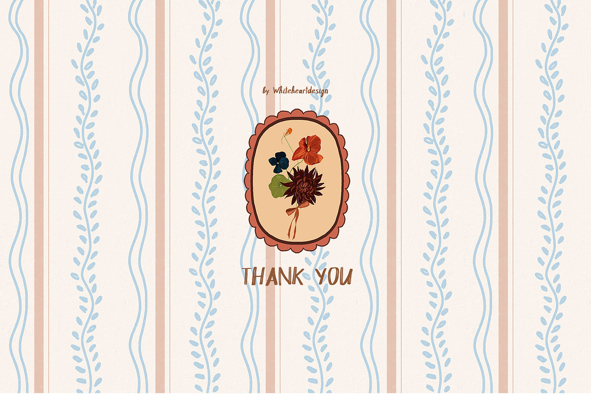 Fall Flowers PNG Illustrations, a Decorative Illustration by whiteheartdesign (Photo 16 of 16)