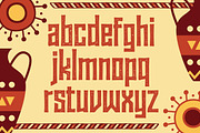 MAKALO - Ethnic Tribal Fonts, a Font by Konstantine Studio (Thumbnail 11 of 12)
