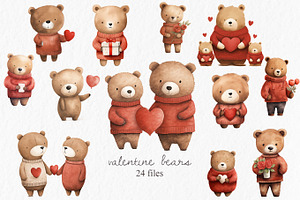 Valentine teddy bear
