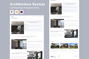 Architecture Sevices Landing Page