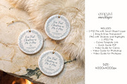 Ornament Mockup Set of 3, an Advertising Mockup by EmpaviMockups (Thumbnail 4 of 5)