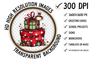 Whimsical Christmas Clipart, an Illustration by Craft Nest (Thumbnail 2 of 8)