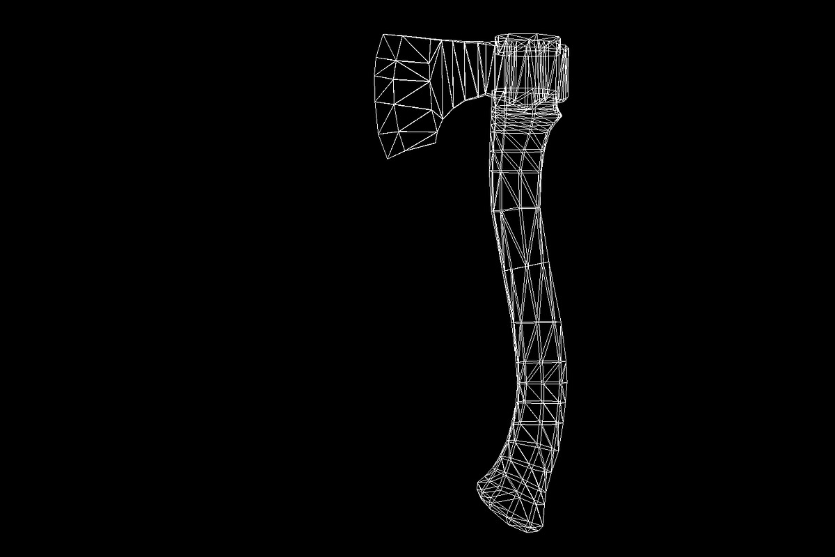 Northlander Hatchet, an Object 3D Model by GamePoly (Photo 6 of 6)