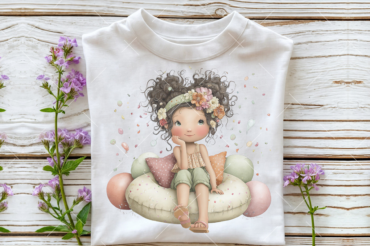 Whimsical Summer Pool Party Clipart, an Illustration by OK Design (Photo 6 of 6)