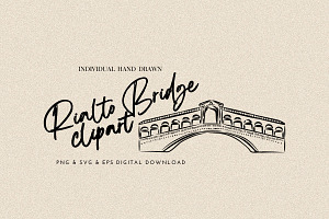 Rialto Bridge Venice Italy Canal
