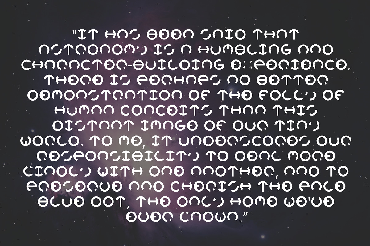 ORION - A Futuristic Typeface preview 5
