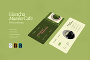 Honcha - Gift Certificate, a Card Template by VUNIRA (Thumbnail 1 of 3)