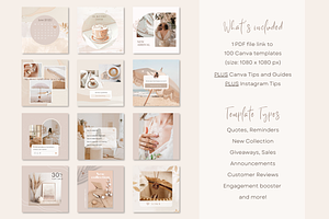 Aesthetic Instagram Template CANVA