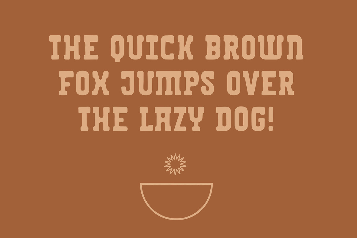 Pipes Canyon | Modern Western Font, a Slab Serif Font by Amber Morgan (Photo 4 of 6)