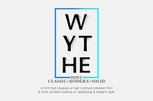 Wythe | Sans-Serif Font