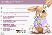 Drawing & Sketching Toolkit, a Brush Add-On by Pretty Little Lines (Thumbnail 4 of 19)