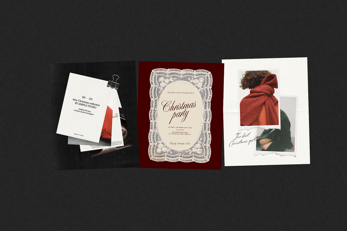 Noël 02 | Holiday Social Media Kit, a Social Media Template by Simple có (Photo 8 of 9)