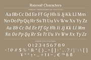 Rainvolt Classic Letterforms, a Serif Font by roomspace creative lab (Thumbnail 13 of 13)