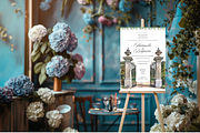 watercolor wedding venue card, an Invitation Template by Isbah_studio (Thumbnail 18 of 22)