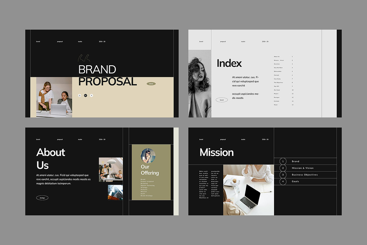 Project Proposal PowerPoint Template preview 3