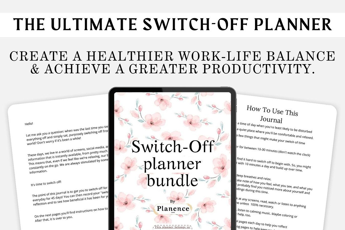 The Ultimate Mental Health Workbooks, a Print Template by Planence (Photo 24 of 28)