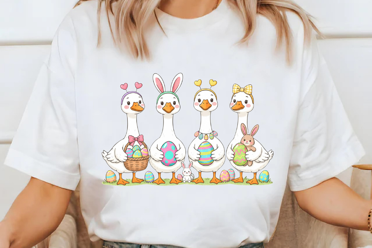 Funny Easter Goose Png, an Illustration by designcity5 (Photo 9 of 9)