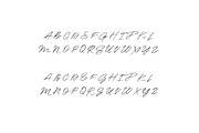 Shadowy Script + Symbols, a Script Font by kavoon (Thumbnail 10 of 12)