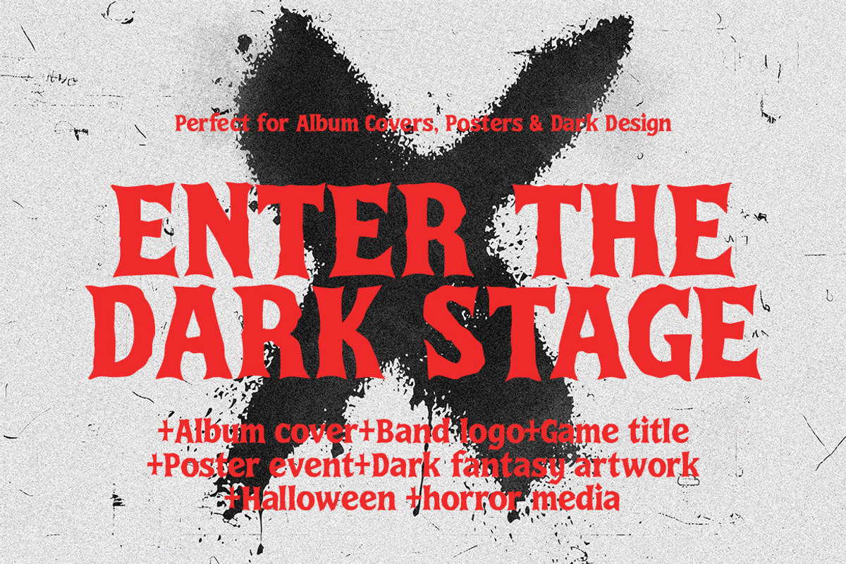 Metal Heaven – Heavy Metal Font, a Serif Font by decographstud (Photo 2 of 7)