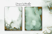 Dusky and Gold Watercolor Textures, a Texture Graphic by Marmoris.Arts (Thumbnail 5 of 13)