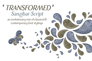 Sanzibar Script, a Script Font by ArtyType (Thumbnail 6 of 8)