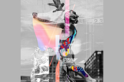 Human~4 Abstract Posters, a Texture Graphic by picnictubesworld (Thumbnail 3 of 5)
