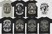 250 Retro Tshirt Designs Bundle #4, an Illustration by roach_graphic (Thumbnail 2 of 34)
