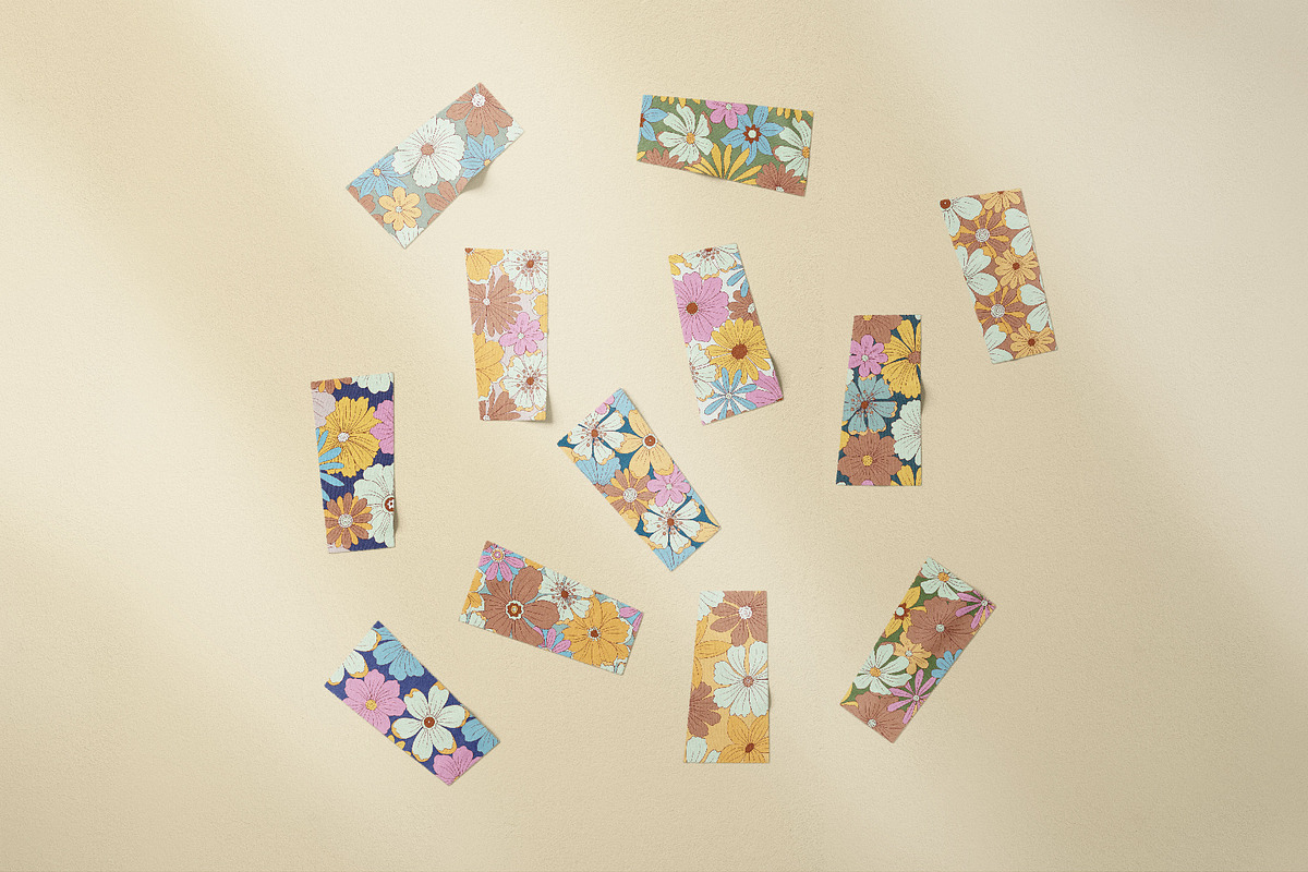 Wild Retro Floral Seamless Patterns, a Pattern Graphic by Tiger and Flower (Photo 13 of 20)