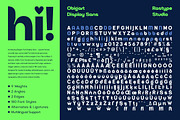 Obigart - Family Font, a Sans Serif Font by Rastype (Thumbnail 12 of 13)