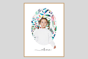 DIY Collage Kids Portrait Canva