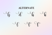 Gradient | Script Font, a Handwritten Font by Scratchones (Thumbnail 8 of 9)