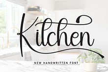 Kitchen | Script Font