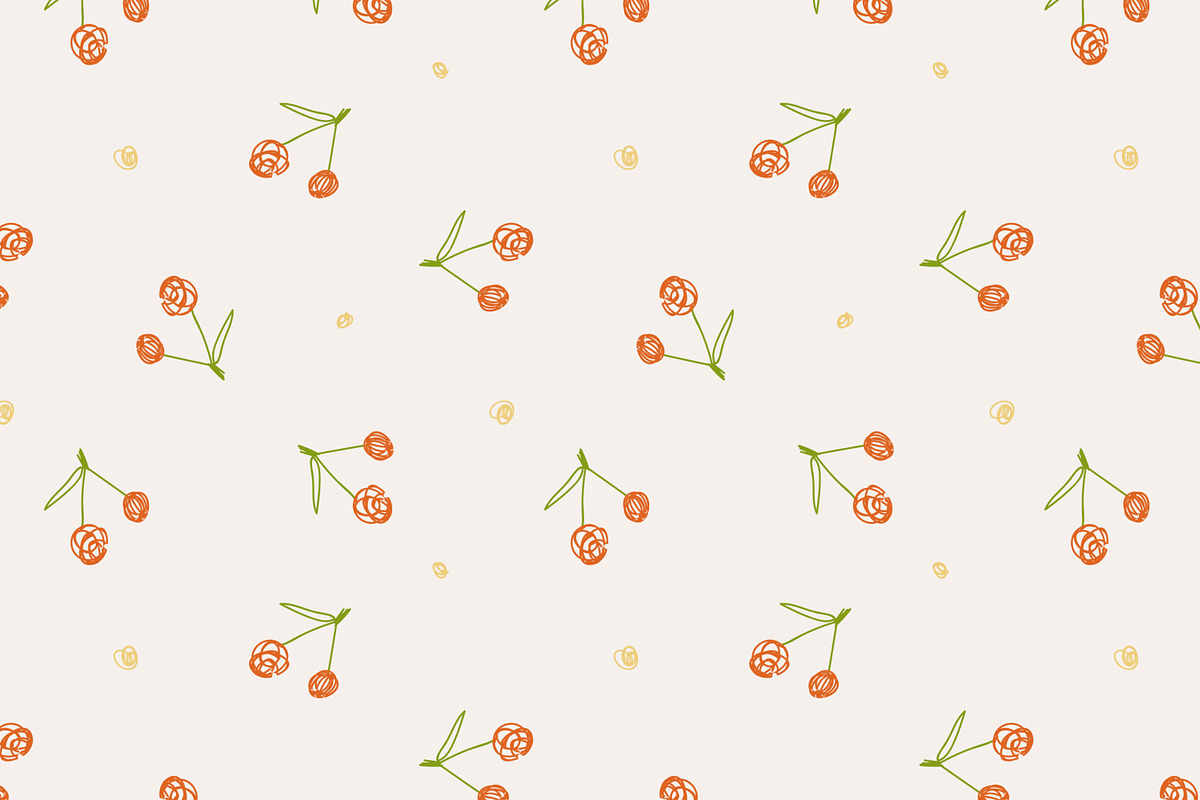 Cute kids doodles, seamless patterns, a Pattern Graphic by Good Studio (Photo 2 of 11)