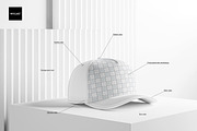 Cap Mockup Set v.6, an Apparel Mockup by Mocart (Thumbnail 8 of 9)