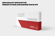 Medicine Box Mock-up v.2 - 9 Views, a Packaging Mockup by Illusiongraphic (Thumbnail 3 of 21)