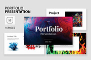 Portfolio Presentation Layout, a Presentation Template by X-Type (Thumbnail 1 of 5)