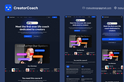 Landing Pages for Course / Workshop, an UI Kit Template by MokuiDesign (Thumbnail 2 of 4)