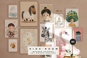 NURSERY PRINTS BUNDLE (1,000+), a Background Graphic by Lana Elanor (Thumbnail 10 of 12)