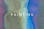 Evening MELTS - ink color textures, a Texture Graphic by alenaganzhela (Thumbnail 3 of 11)