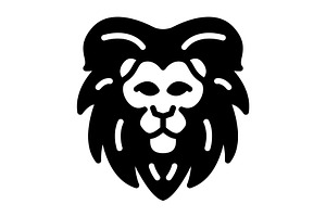 Lion pride solid icon, a Solid Icon by Creative priyanka