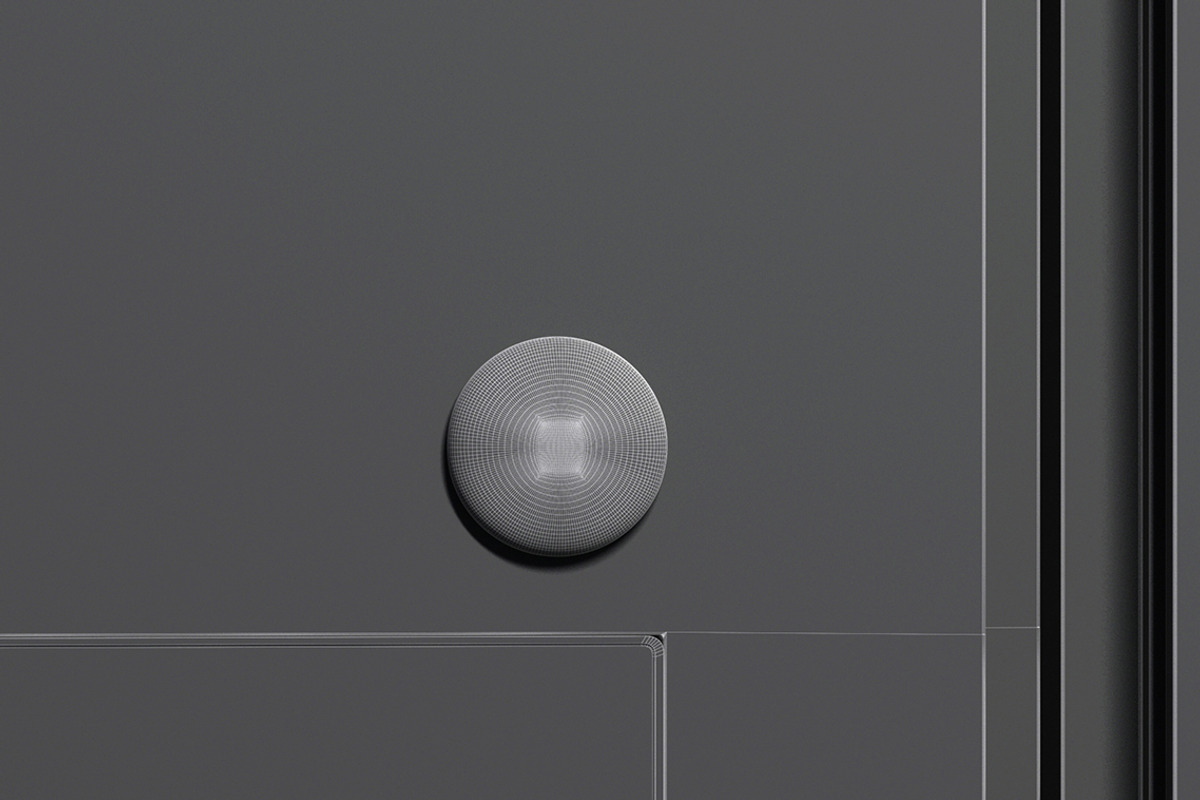 White Round Fridge Magnet 3D Model, an Object 3D Model by rebrandy (Photo 9 of 9)