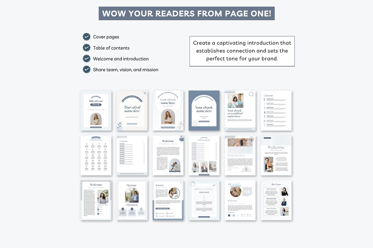 Ebook Workbook Canva Template, a Templates & Theme by Cate Creates (Photo 5 of 9)