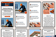 Roofing & Construction Website, a Wix Template by Kitteeh (Thumbnail 5 of 17)