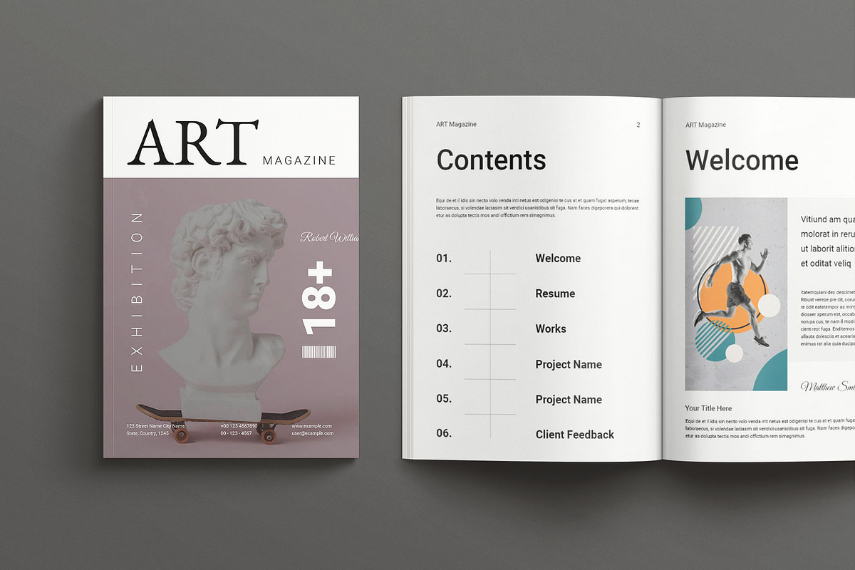 Fashion And Art Exhibition Magazine preview 2