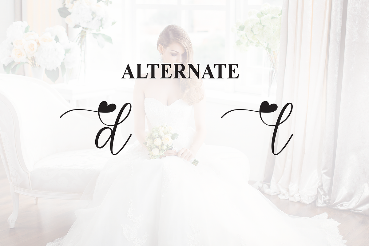 Bride | Script Font, a Handwritten Font by Scratchones (Photo 8 of 9)