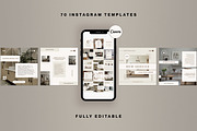 Interior Design Instagram Canva, a Social Media Template by Deb Creative Studio (Thumbnail 3 of 10)
