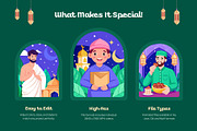 Animated Ramadan and Eid Set, a Person Illustration by Brickclay (Thumbnail 2 of 5)