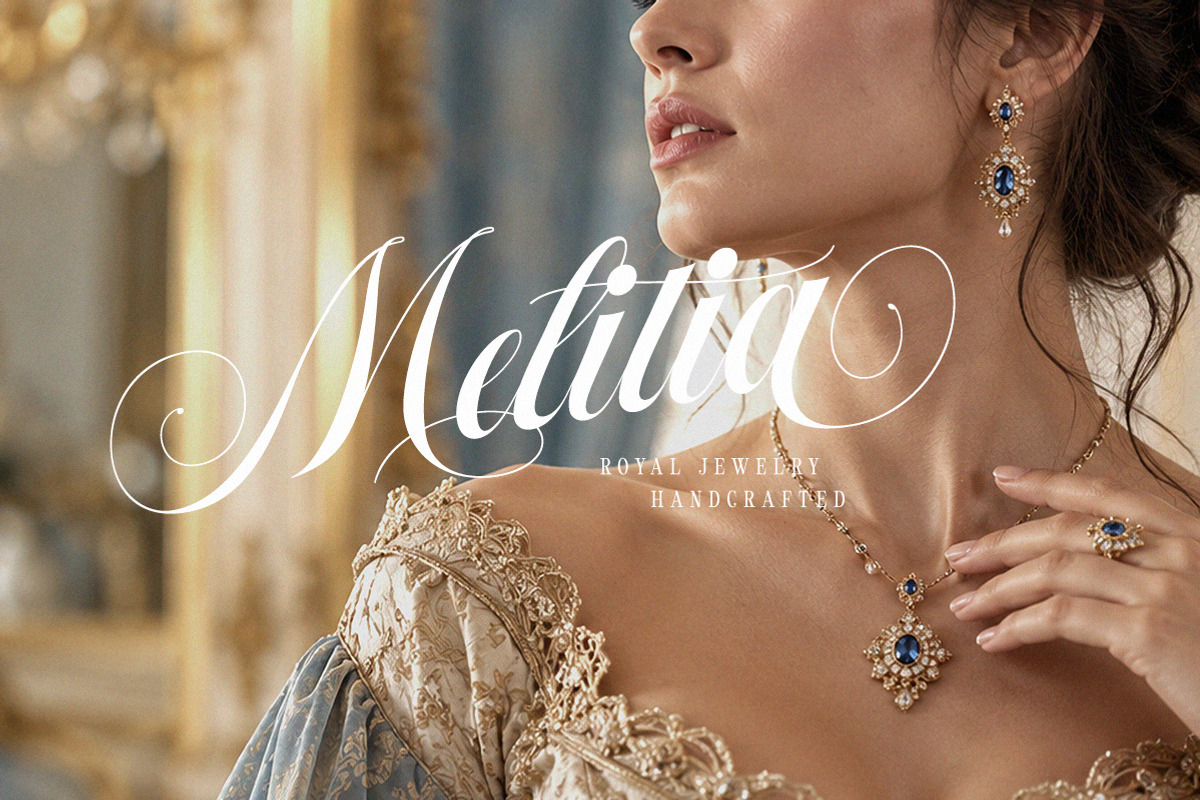 Roselvine Greetings Romantic Script, a Script Font by Letterhend Studio (Photo 10 of 10)