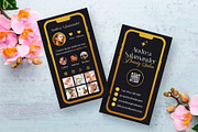 Phone Esthetician Business Card, a Business Card Template by artbart (Thumbnail 4 of 9)