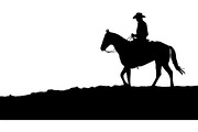 Cowboy Horse Rider SVG Bundle, a Graphic by Creativeshirt (Thumbnail 12 of 13)